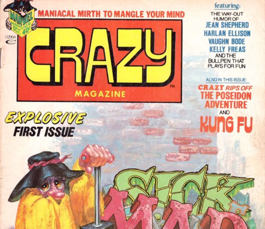 Die erste Crazy Magazine Ausgabe