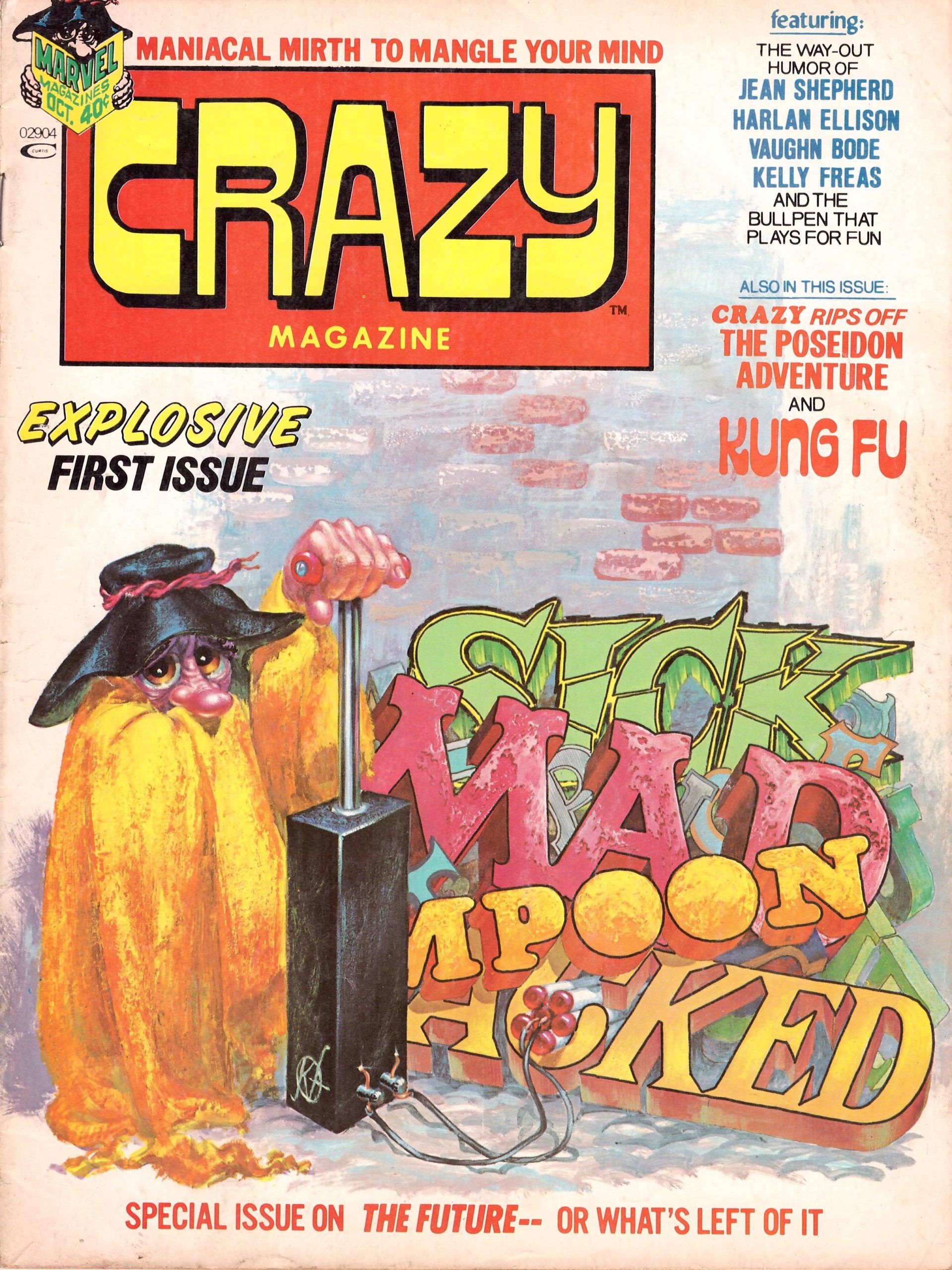 Die erste Crazy Magazine Ausgabe