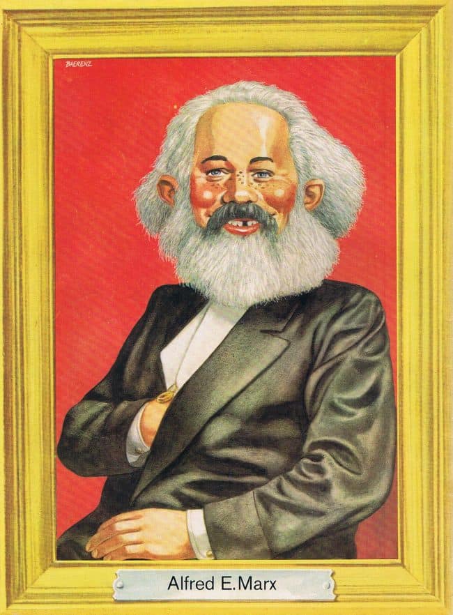 "Alfred E. Marx" gemalt von Horst Baerenz