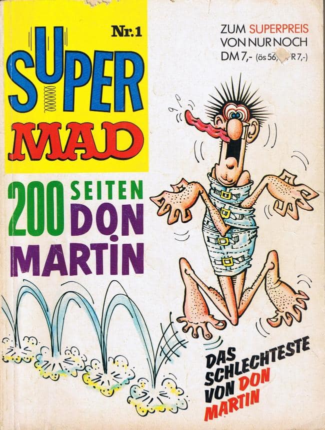 Das Zwangsjacken Cover für Super MAD Nr. 1