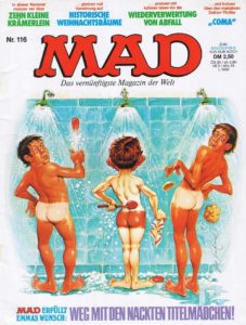Deutsches MAD Nummer 116 (Dezember 1978) mit einem Titelbild von Jack Rickard