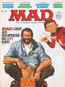 Deutsches MAD Nummer 121 (Mai 1979) mit Italowestern Star Bud Spencer