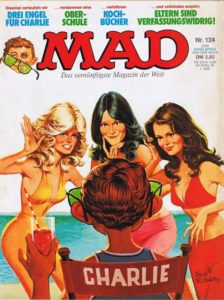 Deutsches MAD Nummer 124 (August 1979) und die 3 Engel für Charlie
