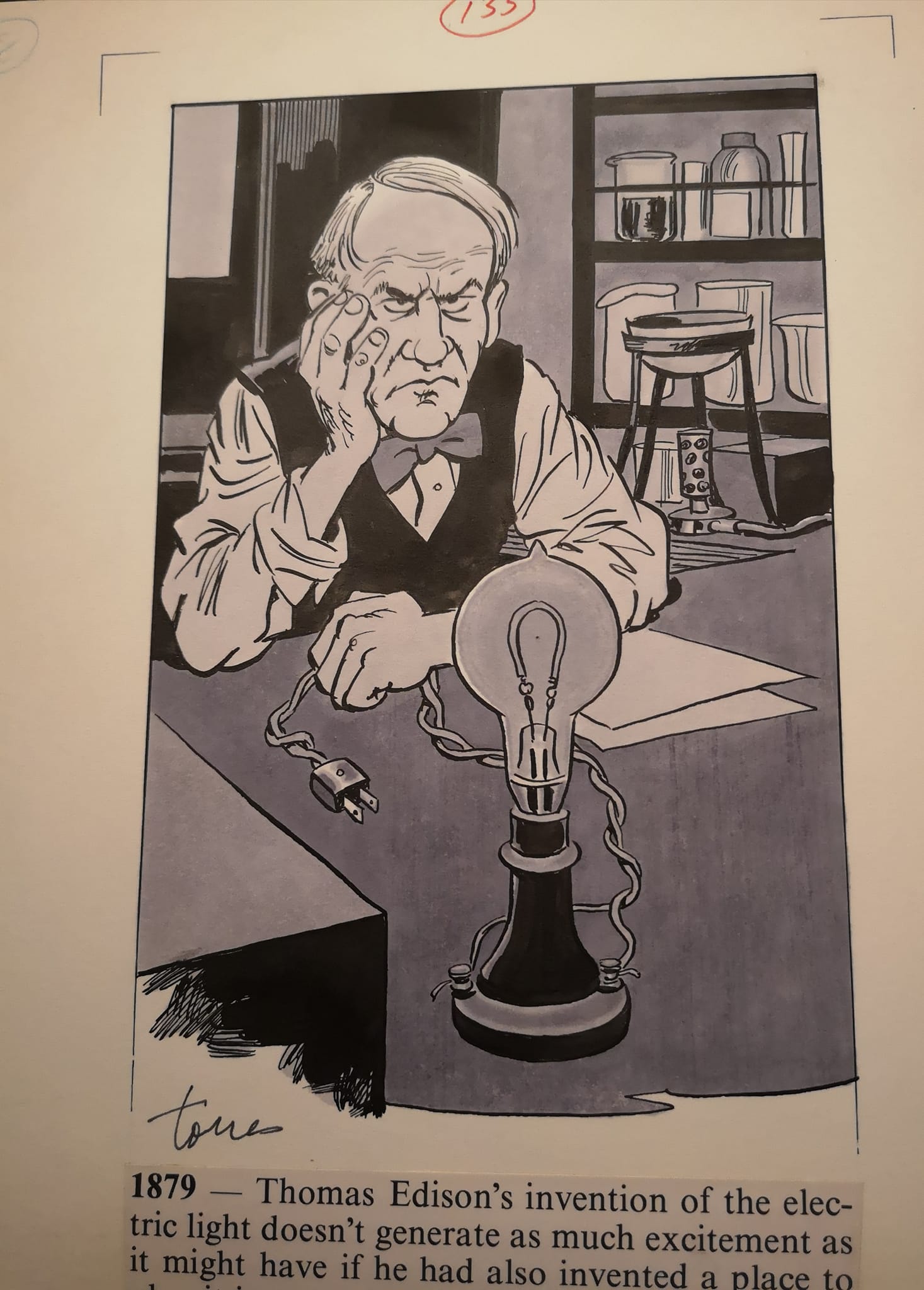 Edison, aus dem US MAD Paperback
