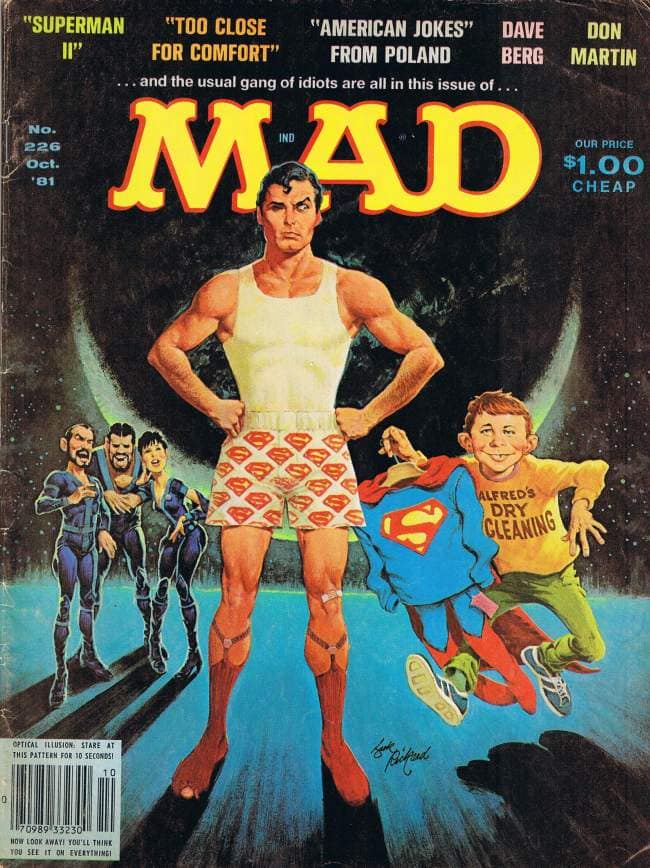 Superman Cover von Rickard
