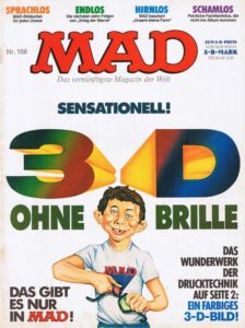 Deutsches MAD Nummer 158 (Juni 1982) mit der TV Parodie "Unsere kleine Farm"