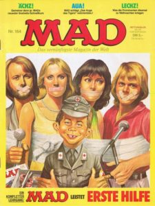 Deutsches MAD Nummer 164 (Dezember 1982) mit ABBA und Rocky 3