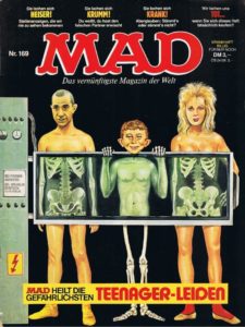 Deutsches MAD Nummer 169 (Mai 1983) mit Stephan Remmler und Kim Wilde