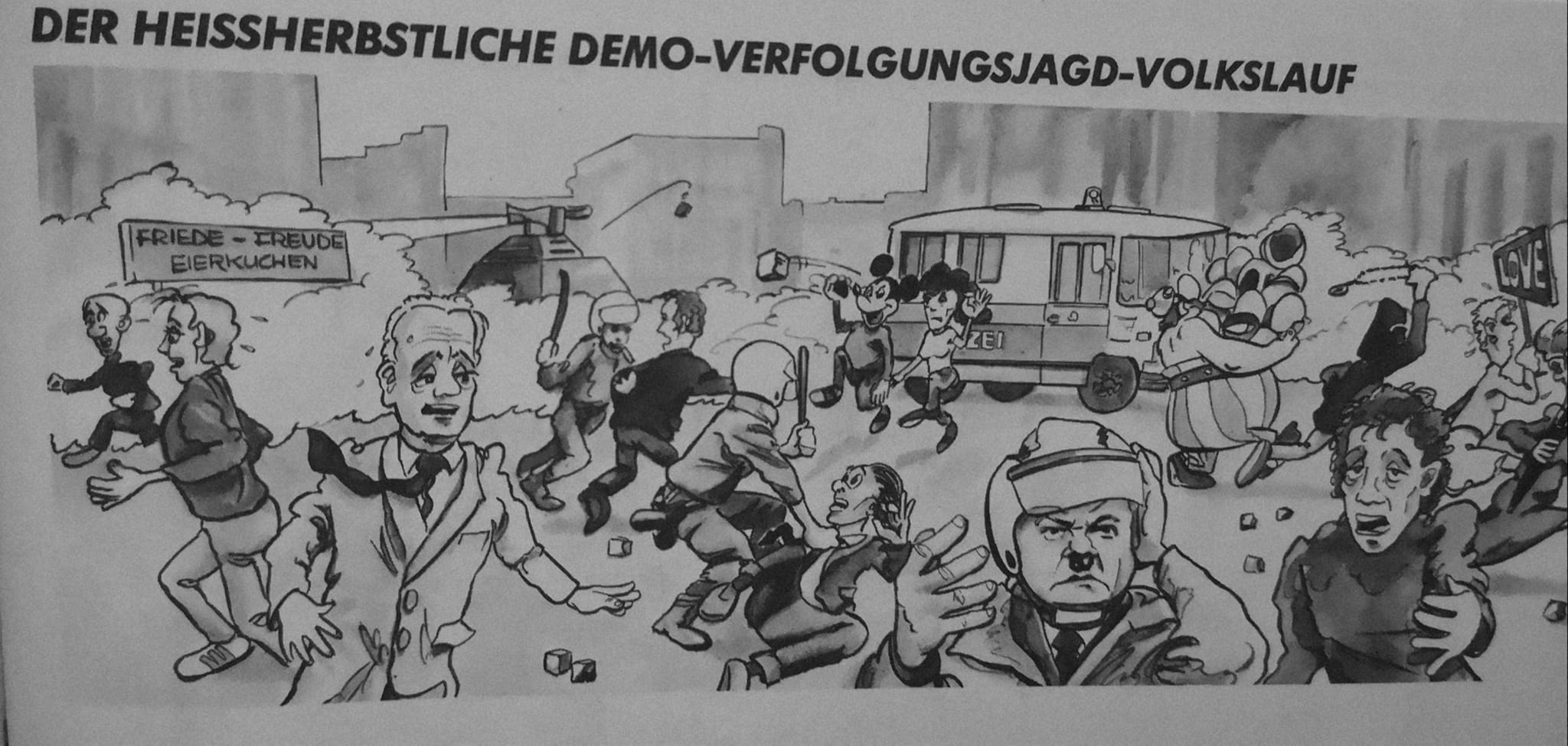 Wachtmeister Oliver Hardy hat die Situation unter Kontrolle