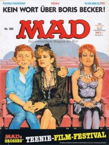 Deutsches MAD Nummer 199 (November 1985) mit Madonna und Cyndi Lauper auf dem Titelbild