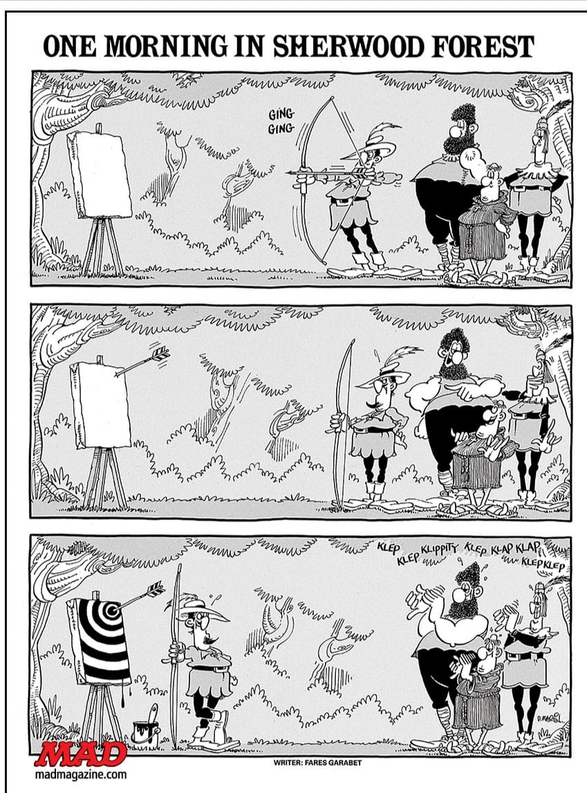 Don Martin im Original