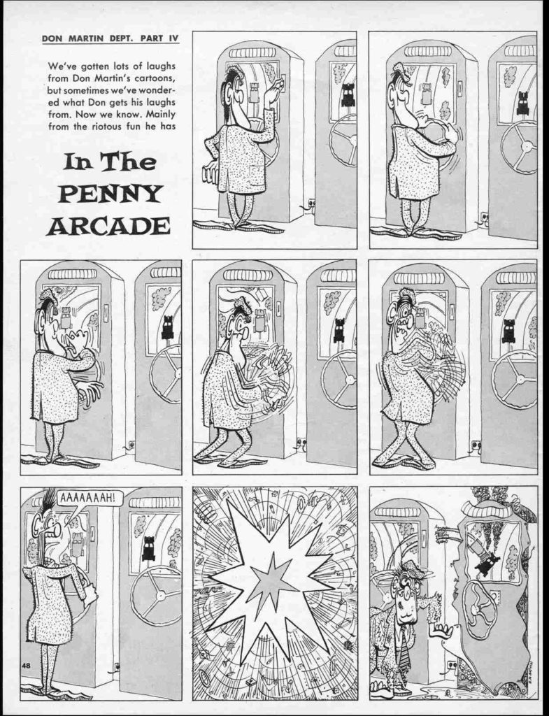 Der Original Don Martin Comic aus dem Jahre 1961