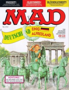 Deutsches MAD Nummer 253 (Mai 1990) - Deutschland einig Alfredland mit Zurück in die Zukunft 2