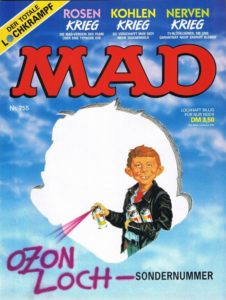 Deutsches MAD Nummer 255 (Juli 1990) - Die Ozonloch Sondernummer mit Danny DeVito's "Der Rosenkrieg"