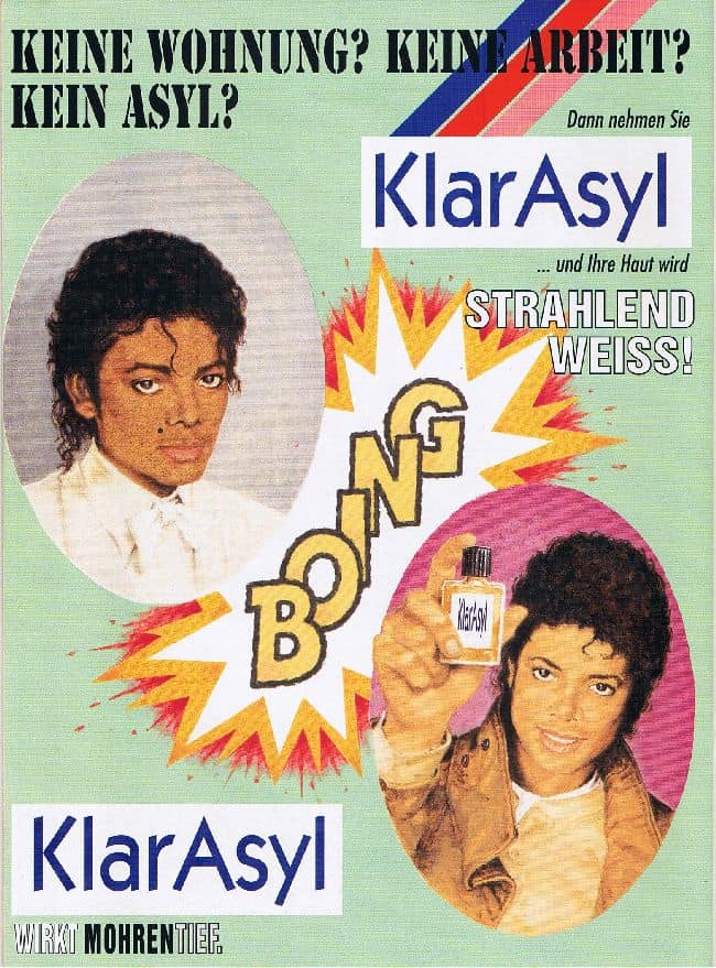KlarAsyl Werbe Parodie mit Michael Jackson