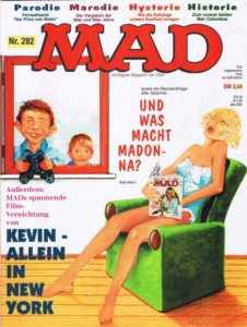 Deutsches MAD Nummer 282 (Februar 1993) parodiert den Prinz von Bel-Air mit Will Smith