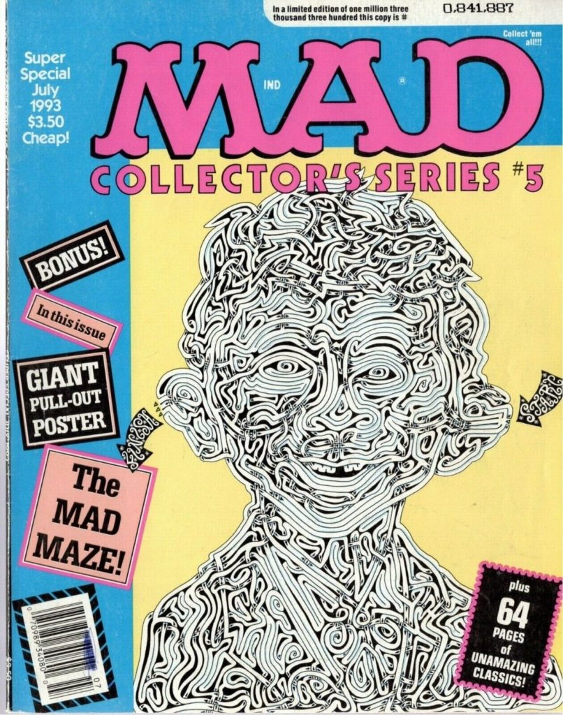 MAD Super Special Nr. 88, mit dem Russo Maze Poster als Beilage