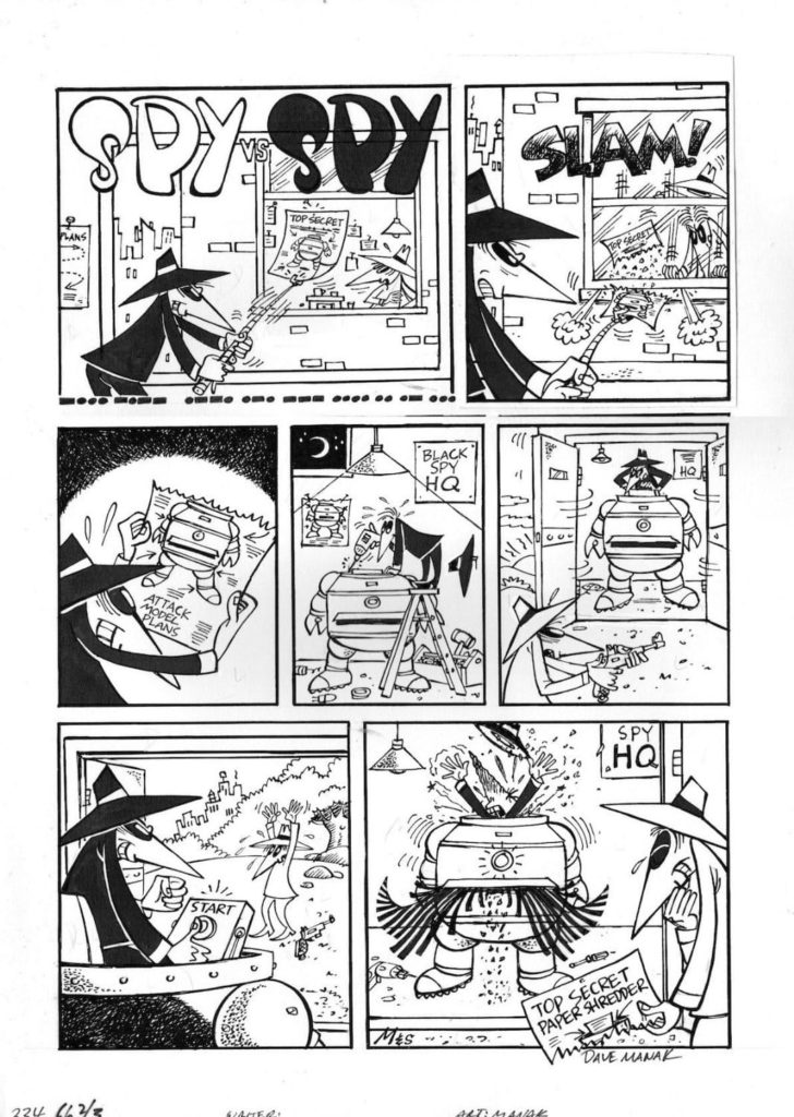 Der Spion Comic aus dem vorliegenden Heft