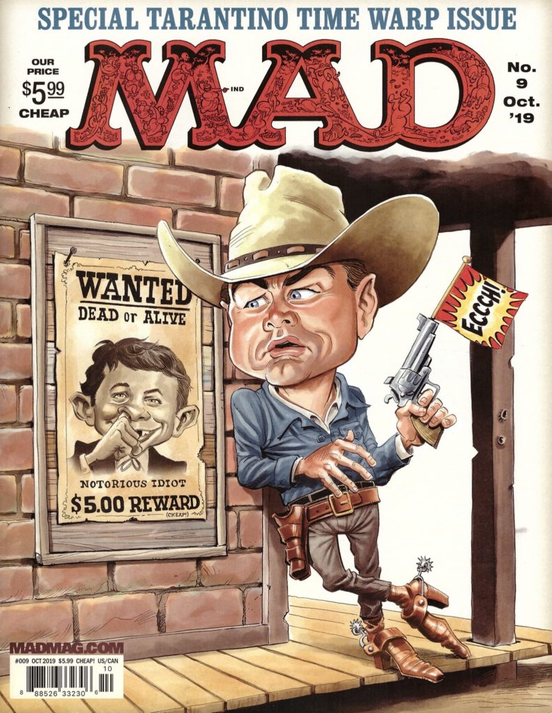 Bounty Law Cover aus dem Film und als reguläres Titel für das California MAD Nr. 9, von Tom Richmond