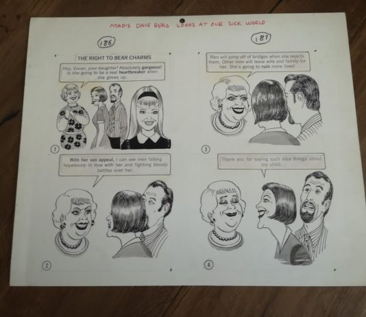 Zeichnung von Dave Berg