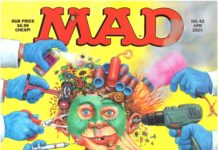 MAD Magazin #42 (April 2025) Titelbild von Tom Bunk