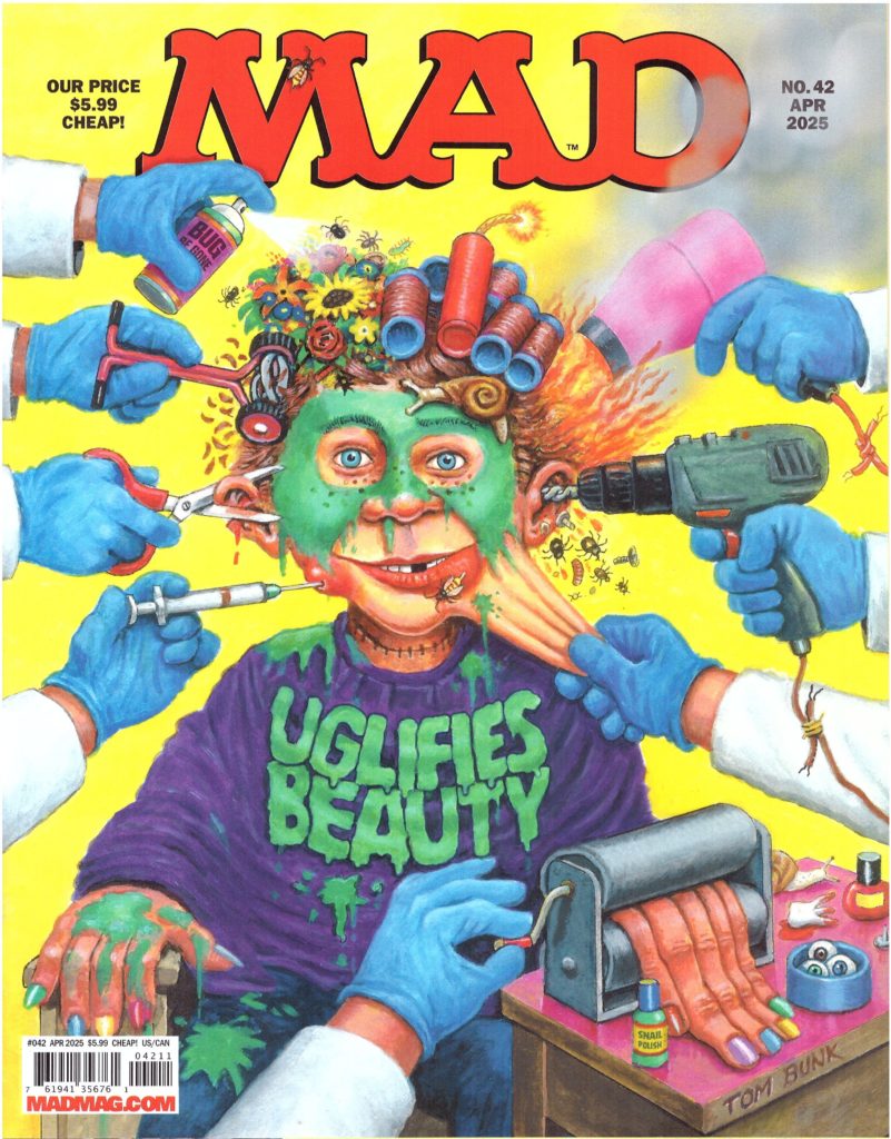 MAD Magazin #42 (April 2025) Titelbild von Tom Bunk