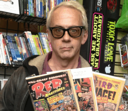 Porträt von Mort Todd, dem US-amerikanischen Comiczeichner und ehemaligen Cracked-Chefredakteur (1961–2025).